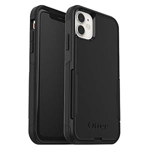 OtterBox iPhone 11 Commuter Series Case – BLACK, slim & tough, pocket-friendly, with port protection