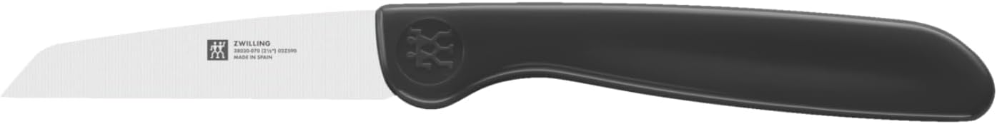 Zwilling 38115001 sebze bıçağı seti, 3 parçalı, plastik, siyah