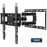 TV Wall Mounts TV Bracket for Most 26-65 Inch LED,LCD Flat Screen Curved TVs,JUSTSTONE Full Motion TV Wall Mount with Tilt Swivel Articulating Dual Arms , Max VESA 400x400mm,121 LBS Loading