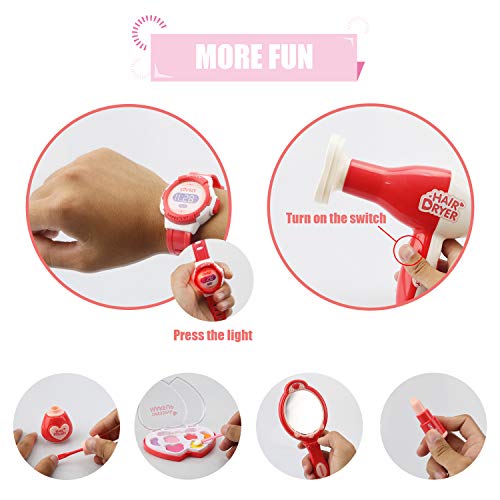 Valigetta Trucchi Bambina Gioielli di Bellezza Set...