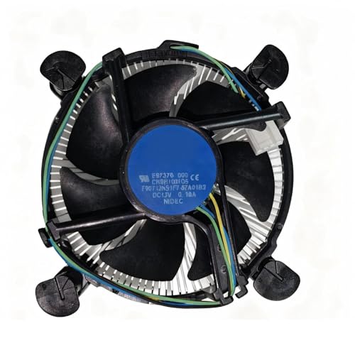 i3/i5/i7 CPU Cooler Aluminum Heatsink Compatible with Intel E97379-003 for LGA1151 LGA1150 LGA1155 LGA1156, with 4-Pin PWM 3.5-Inch Fan for Desktop PC Computer