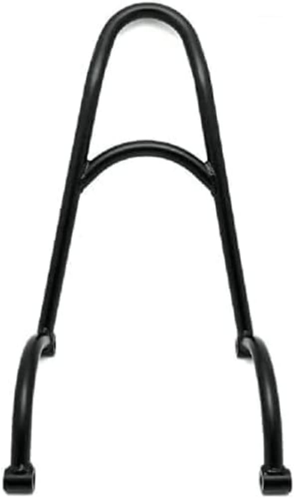 OGXNオートバイ用リアバックレスト オートバイ用リアシートアームレスト 合金鋼製 背もたれ付き 頑丈 耐久性に優れる 取り付け簡単