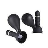 Electric Nipple Sucker Vibrator,New Breasts Vibrating Suction Cups for Female,Breast Stimulating Enhancement Massager