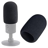 Sound Addicted Windscreen for Razer Seiren X - Premium Foam Cover Blocks Out Plosives, Custom Fit for Enhanced Broadcast and Recording Clarity