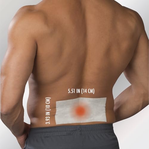 Image of Thera|Care Maximum Strength OTC Pain Relief Patch | 4% Lidocaine Patch | 3.9 inch x 5.5 inch | 6-Count Box