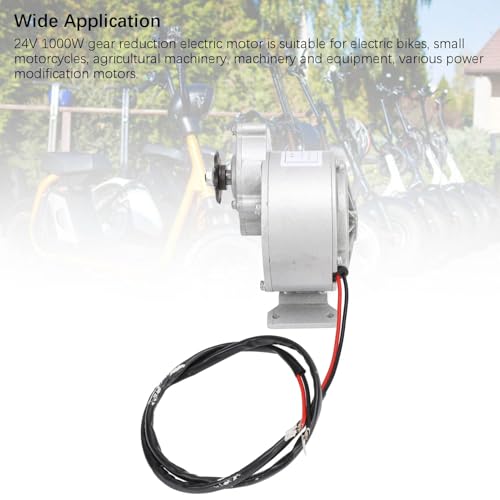 MechKit Getriebemotor, MY7618 24 V 650 W Reduktionsmotor 3150 RPM Reduktion Elektromotor für Elektrofahrrad Kleine Motorrad Landwirtschaftsmaschinen