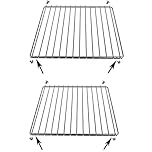 First4spares Extendable Oven Cooker Shelf Rack (360mm-600mm), Pack of 2