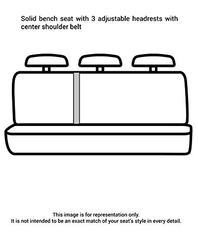 Covercraft Carhartt Seatsaver Custom Seat Covers | Ssc7432Cagy | 2Nd Row Solid Bench Seat | Compatible With Select Dodge Ram Models, Gravel #TOP1