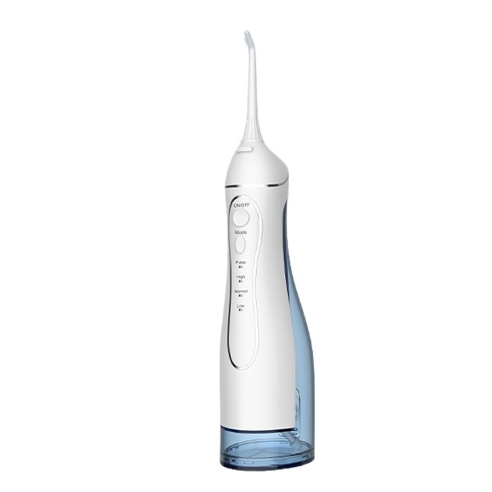 Wasser Flosser for Zähne Tragbare Irrigator Dental Jet Reinigungsmaschine 300ML 4 Modi(WHITE)