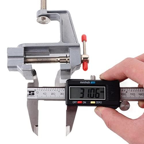 AASONS Mini Table Vise Clamp Small Bench Vice For Small Work Hobby Jewellery DIY Craft Repair Tool Portable Work Table Bench 4