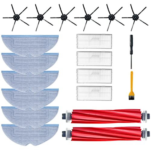UPhitnis 20 Accesorios Juego de Repuesto para Roborock S7 S7+ S7 Plus S7 MaxV Plus Ultra T7 T7S T7...