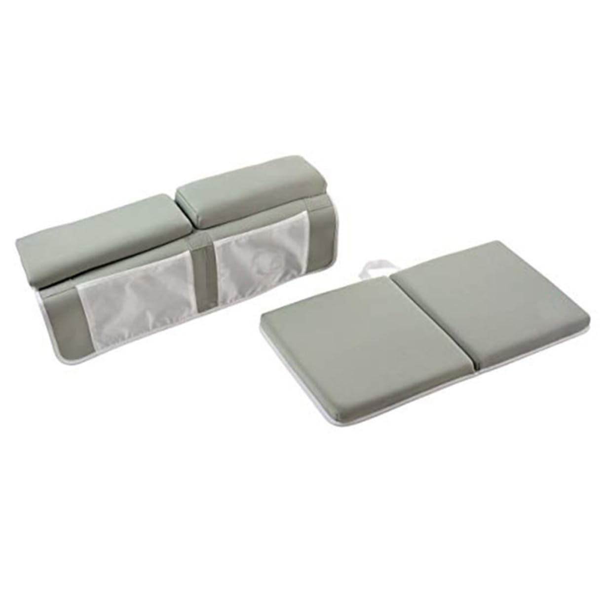 NUOBESTY Alfombra Antideslizante para Bañera Infantil de Sbr Bolsillos para Organizar, Cojín Protector para Rodillas y Codos en Baño y Ducha Segura para Niños