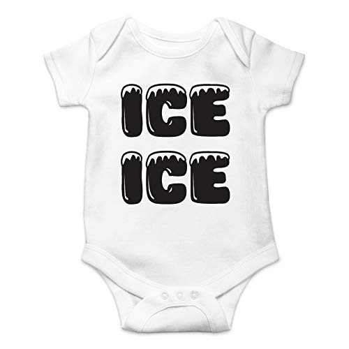 Ice Ice - Funny Baby Essentials Bodysuit - Cute Baby Boy Clothes Newborn Girl Outfit Romper