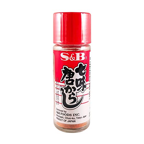 S&b Nanami Togarashi (Assorted Chili Pepper) 15g (Pack of 4)