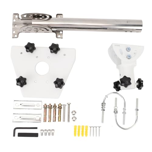 para kit de montaje Gen 3 Acero de aleación Soporte de carga fuerte Soporte de plato estándar giratorio flexible para poste de pared de techo