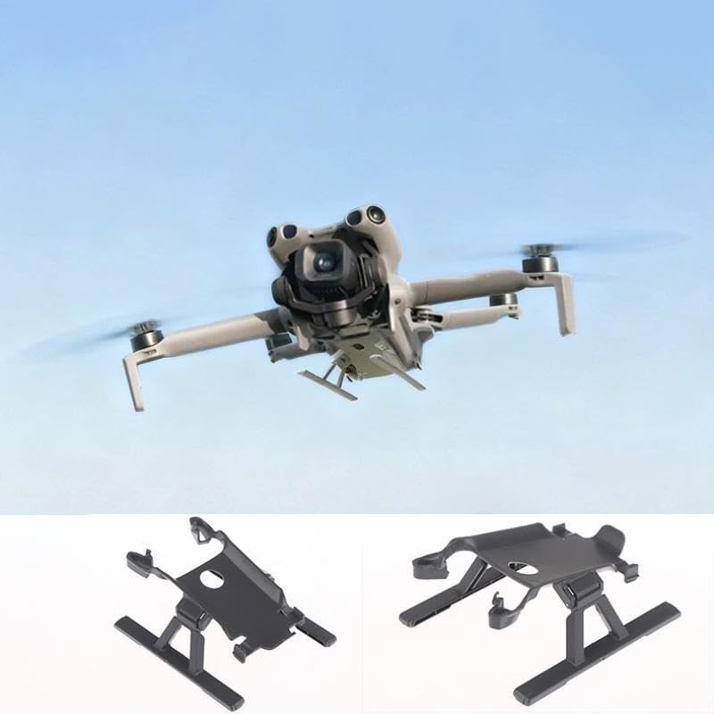 Compatible para DJI Mini 5 Pro Tren de aterrizaje plegable | Para terrenos irregulares, antideslizante, plegable, portátil(2Pcs)