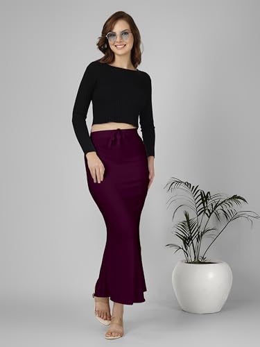 Image of Nexsus Stretchable Saree Shapewear | Petticoat for Women | Cotton Blended | Skirts for Women | Shape Wear Dress for Saree | Available in 80+ Colors and Plus Sizes