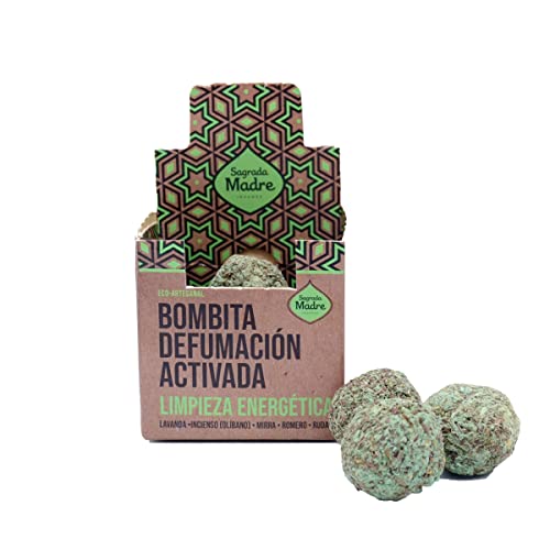 Aromasenses.- Incienso Natural Ecologico Bombita Defumación Activada Sagrada Madre (Limpieza Energetica) Cover
