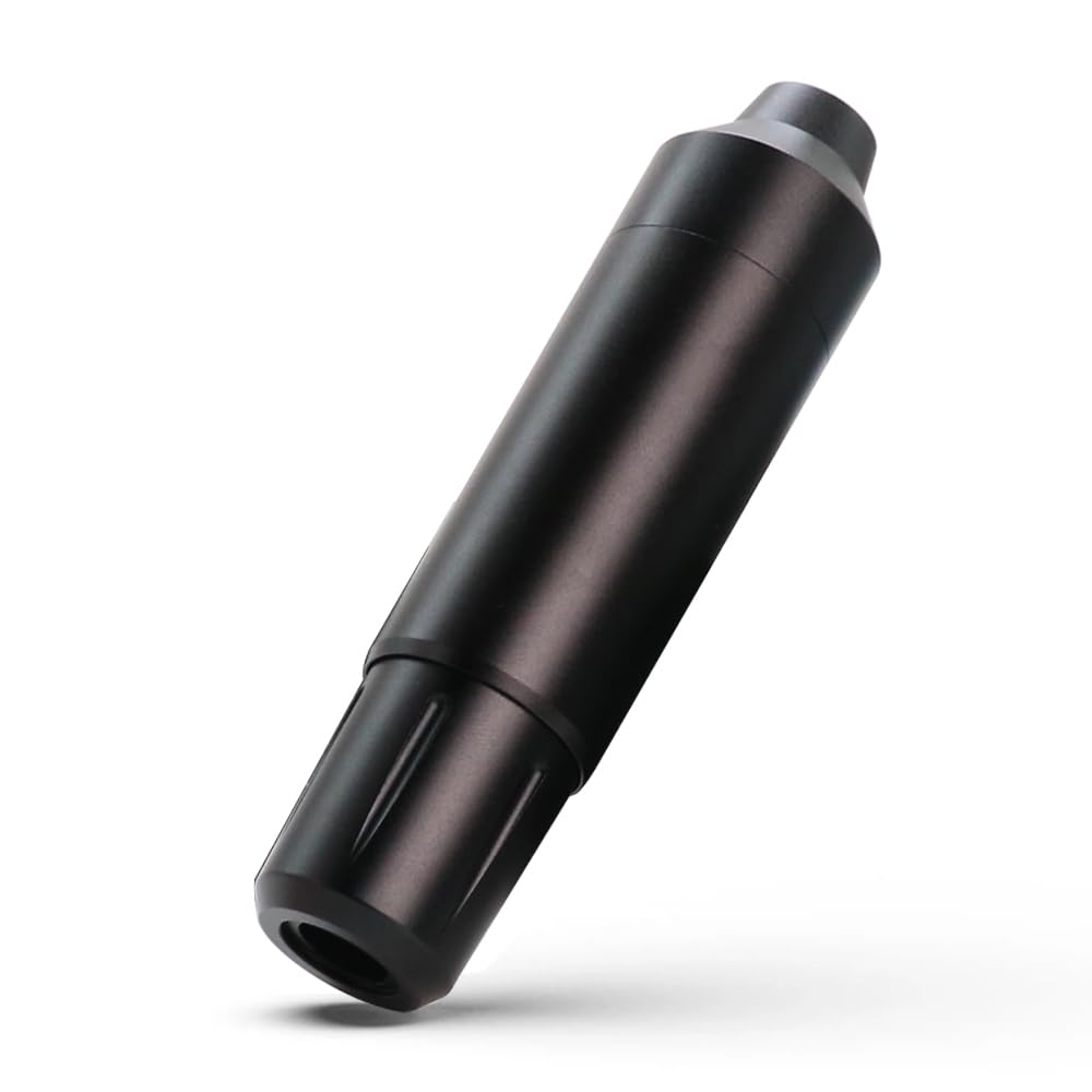 Professional Rotary Tattoo Machine Pen 10000rmp Stroke 3.5mm RCA Interface Powerful Motor Permanent Makeup Tattoo Gun for Tattoo Artists and Beginners (Black)