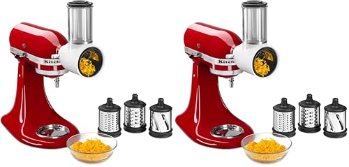 Image of KitchenAid Stand Mixer Attachment,KSMVSA Fresh Prep Slicer /Shredder,(Pack of 2)