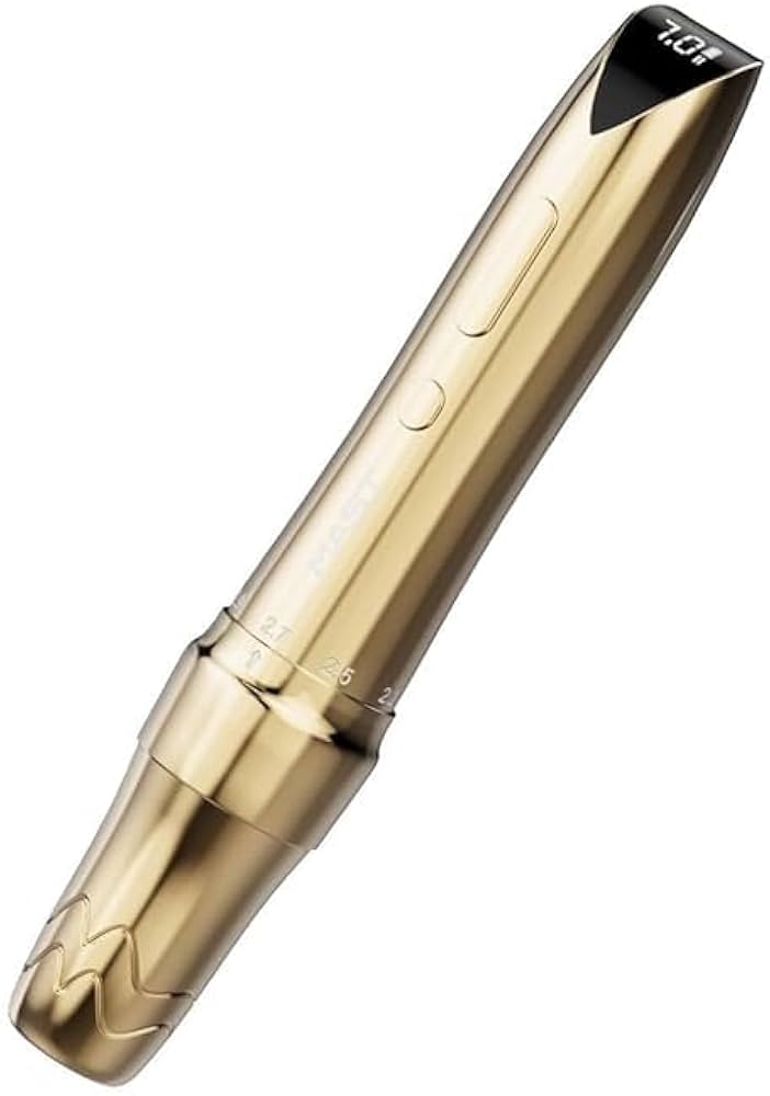 MAST P60 アートメイクマシン Mast P60 Tattoo Gun Wireless Tattoo Pen Machine, 5 Strokes