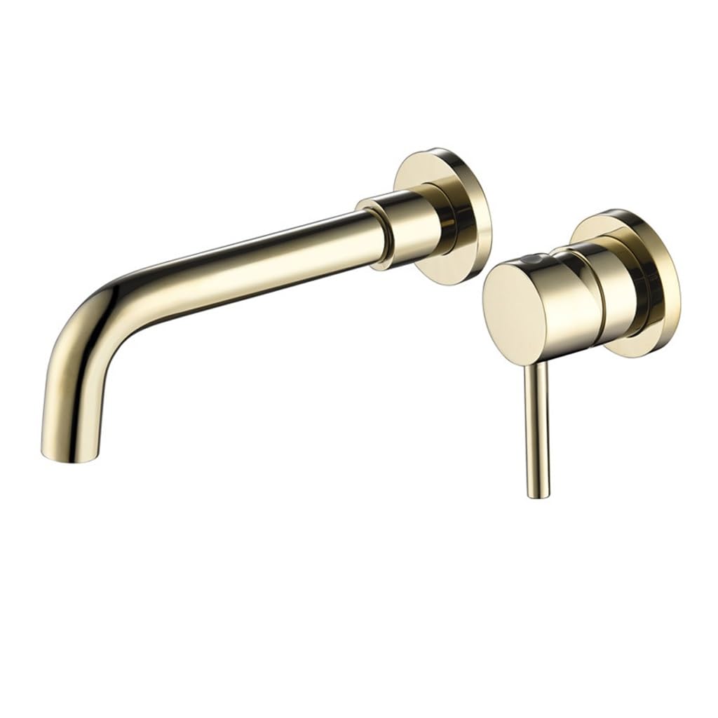 Robinet de lavabo noir suspendu pour créer une salle de bain style spa