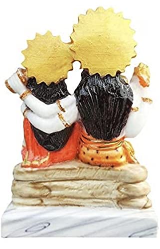 Image of KRISHNAGALLERY1 Shiv Parivar Murti for Home Temple Lord Shiva Family Idol with Parvati Ganesha, Kartikeya Nandi Religious Pooja Statue for Mandir Home Decor 5 Inch