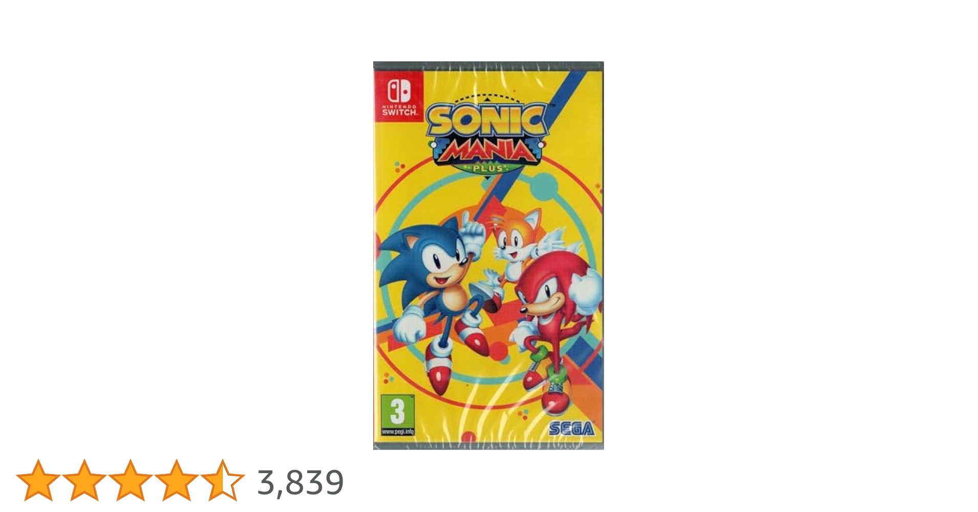 Amazon.co.jp: Sonic Mania Plus (Nintendo Switch) (Nintendo
