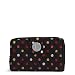 Vera Bradley Women's Rfid Turnlock Wallet, Havana Dots