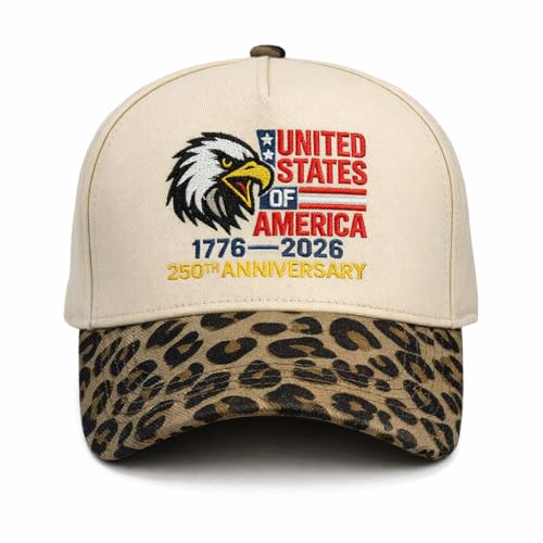 Gorra Trucker USA Aniversario 250 Estados Unidos 1776 2026 miniatura 1