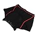 MAVIS LAVEN Cycling Underwear, 5D Padded Quick Dry Bike Shorts Seamless Cutting Black Outdoor (L)