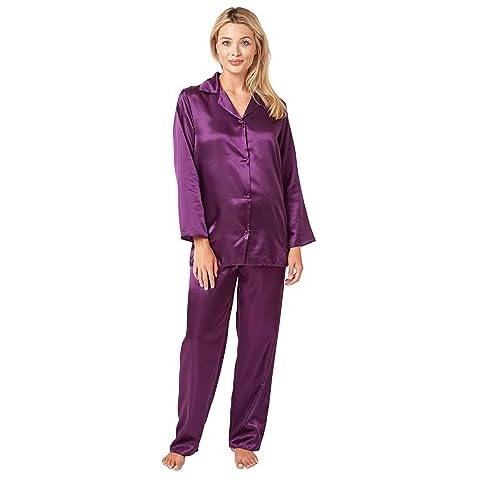 INSIGNIA Ladies Satin Pyjama Set for Comfort Cover