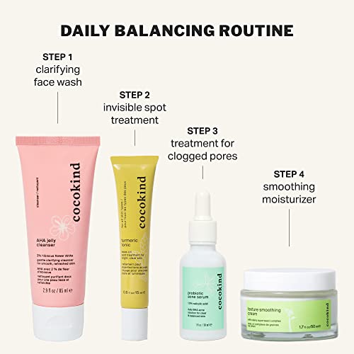 Cocokind Postbiotic Acne Serum, Salicylic Acid Serum And Bha Liquid Exfoliant - Exfoliating, Brightening And Hydrating Serum #TOP5