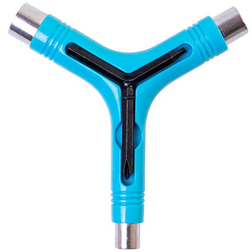 Chave Y Para Skate Hondar Cossinete Azul