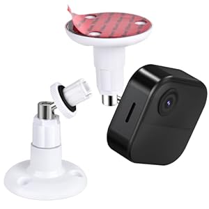 ROKOLOOM Stark klebende Wandhalterung für Blink Außenkamera, Blink XT/XT2, Blink Mini, 360 Grad verstellbar, ohne Bohren (1)