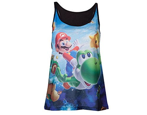 Preisvergleich Produktbild Nintendo Top (Damen) -S- Super Mario Galaxy 2