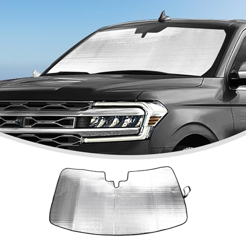 Linskip Sunshade Windshield for 2018-2025 Ford Expediton, Sun Shade Visor for Expediton Interior Accessories by Linskip - Used condition - US$24.45
