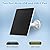 Solar Panel for Security Camera,5W USB Solar Panel for DC 5V Security Camera with Micro USB or USB-C Port,IP65 Waterproof Solar Charger for Camera with 360°Adjustable Mounting(1 Pack)