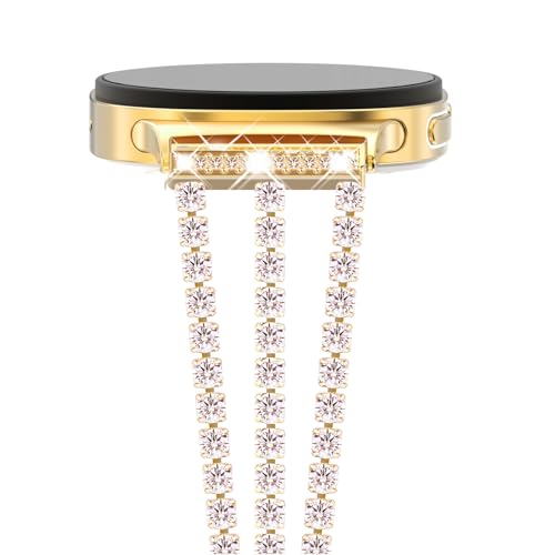 Bracelet strass pour Galaxy Watch 8 résolvant le problème des fixations lâches en métal