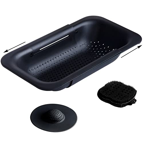 RXYNLL Spülbecken Sieb Mit Snap-Button - Grüner Abtropfkorb Für Küchenspüle