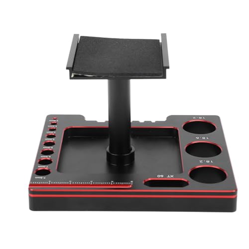 Support de travail voiture RC de précision en aluminium rigide durable - 4