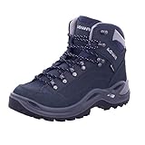 lowa damen wanderschuhe test Bergsteigen und Trekking Lowa W Renegade GTX Mid Blau, Damen Gore-Tex Wanderschuh, Größe EU 42 - Farbe Navy - Grau