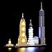 Produktbild BRIKSMAX Led Beleuchtungsset für Lego Architecture New York City, Kompatibel Mit Lego 21028 Bausteinen Modell - Ohne Lego Set