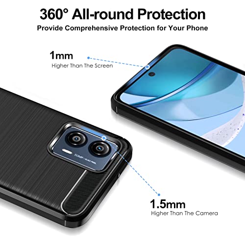 IVoler Cover per Motorola Moto G53 5G con 2 Pezzi