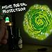 Paladone Rick and Morty Gun Ring, Light Up Key Chain, Green Inter-Dimensional Portal