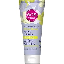 1 of eos Shea Better Hand Cream - Vanilla Cashmere, Instant Hydration, 2.5 oz | Blend of Nourishing Butters & Oils, 100% Vegan & Cruelty-Free, Fast-Absoring Cream with 24 Hour Hydration for Smooth Skin