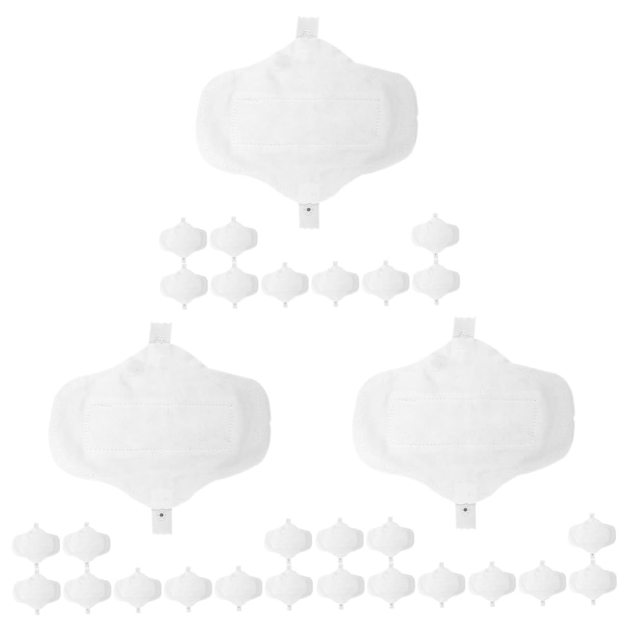 Healeved 3 Juegos Limpio Compresas Menstruales Reutilizables Almohadillas Para Adolescentes Espuma Toalla Sanitaria De Algodon Toalla Sanitaria Lavable Algodón 10 Uds * 3
