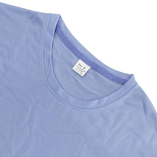Ensemble été homme chic décontracté à manches courtes col rond léger - 7