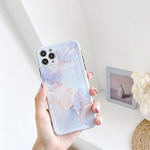 All-Inclusive Softshell Handyschale Ölgemälde Love New Model für 11 Promax iPhone Xr Apple 8plusxs Damen Fotorahmen Lila Marmor