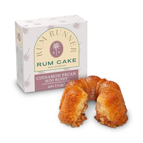 The Great Spirits Baking Company's Rum Runner Cinnamon Pecan Streusel Rum Cake